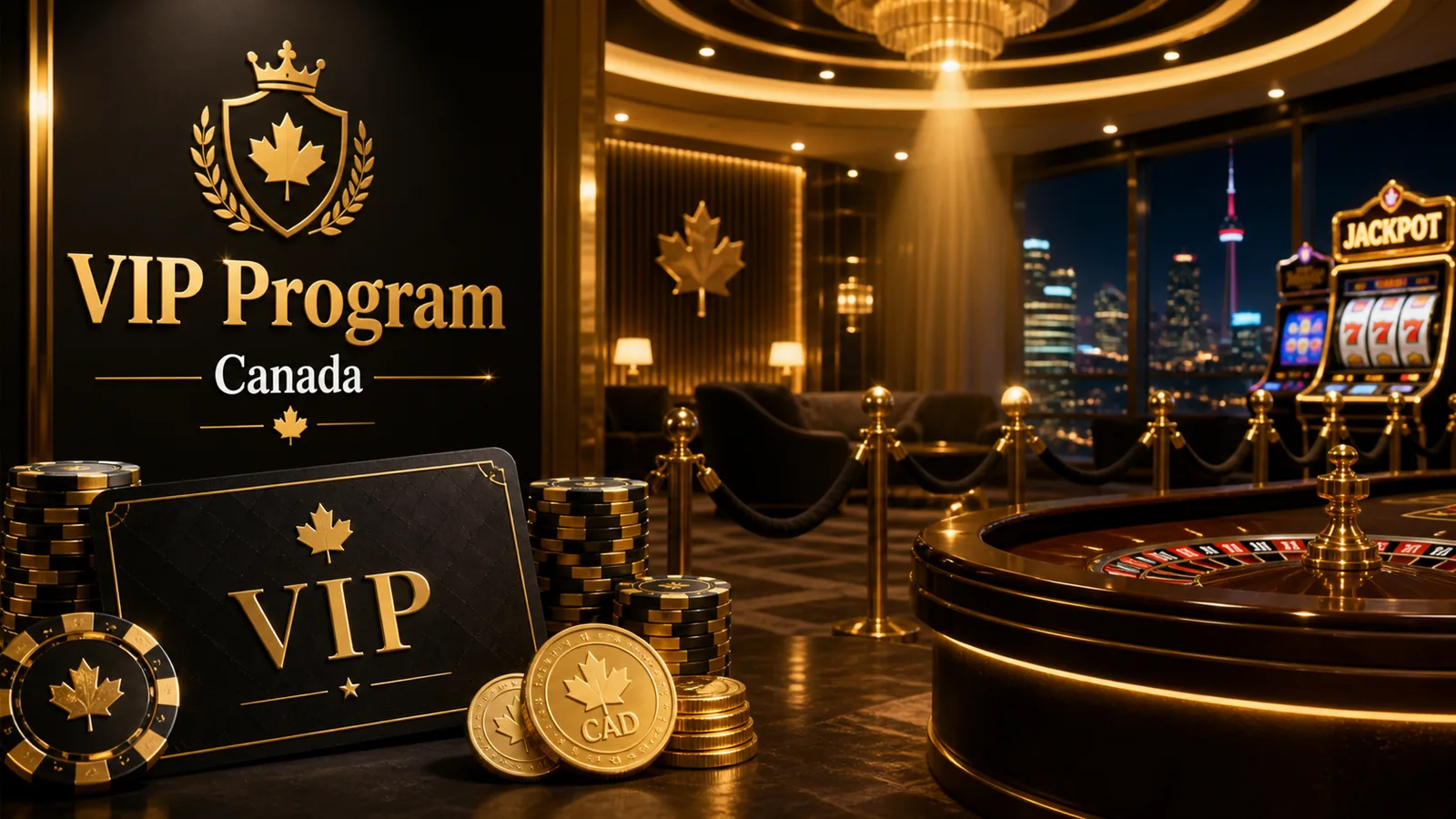 Luxury Casino VIP Program Canada content banner